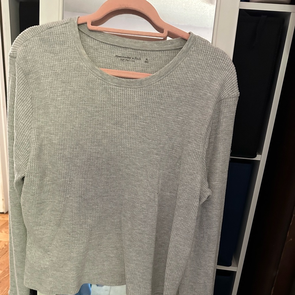 Abercrombie & Fitch Waffle Knit Long Sleeve